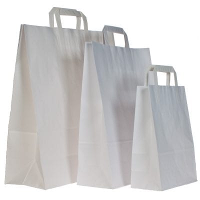 Plain Paper Carrier Bags